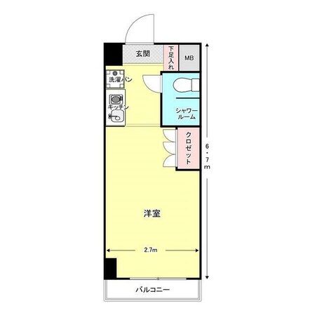 葛西駅 徒歩6分 10階の物件間取画像